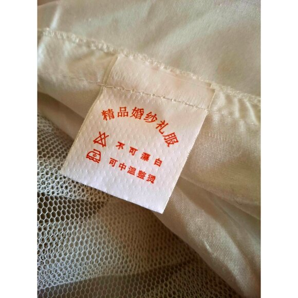 Vtg Girls Floral Tapestry Dress With Sheer Bodice & Navy Satin Puff Sleeves - Picture 13 of 15